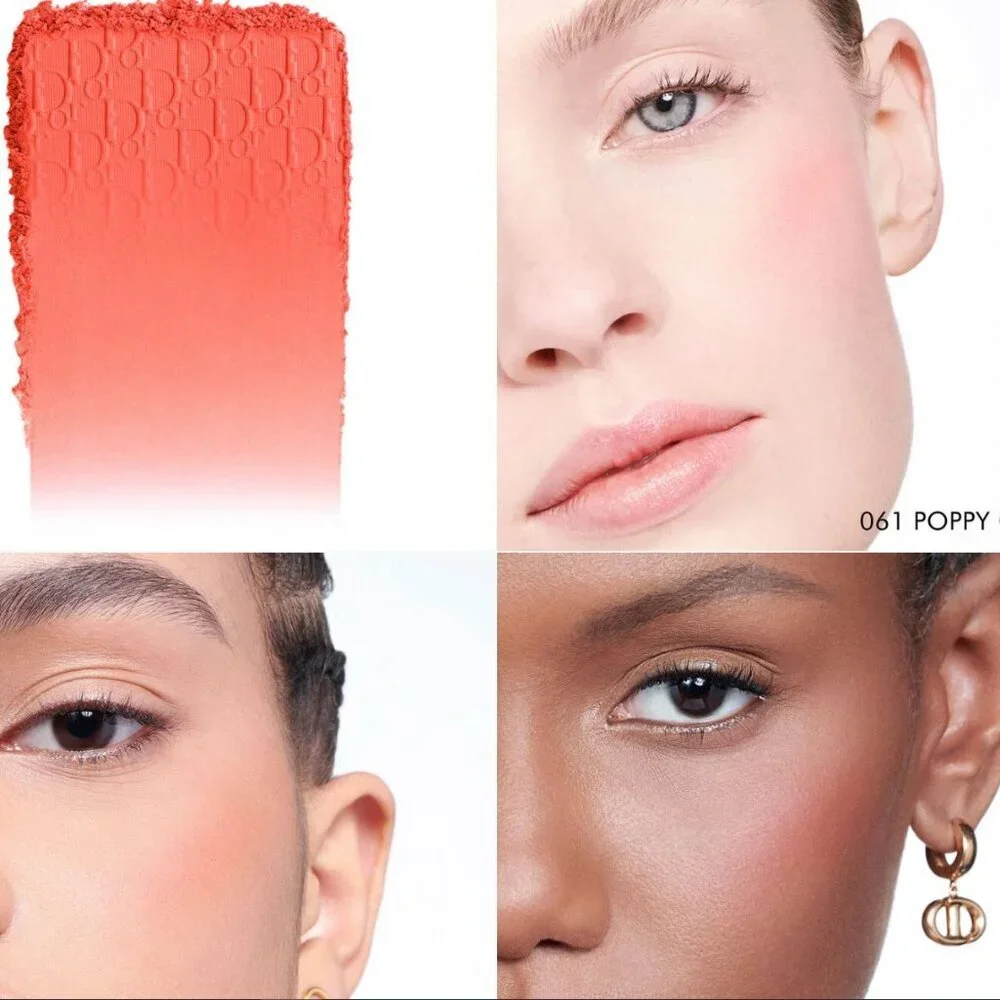 NIB- ROSY GLOW BLUSH IN POPPY CORAL